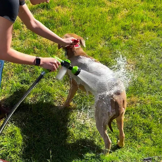 Portable Dog Washer & Shampoo Sprayer