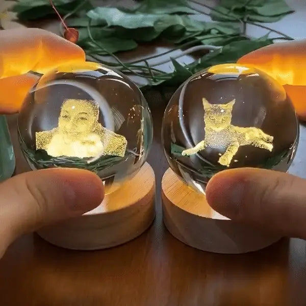 Customized Pet Crystal Ball